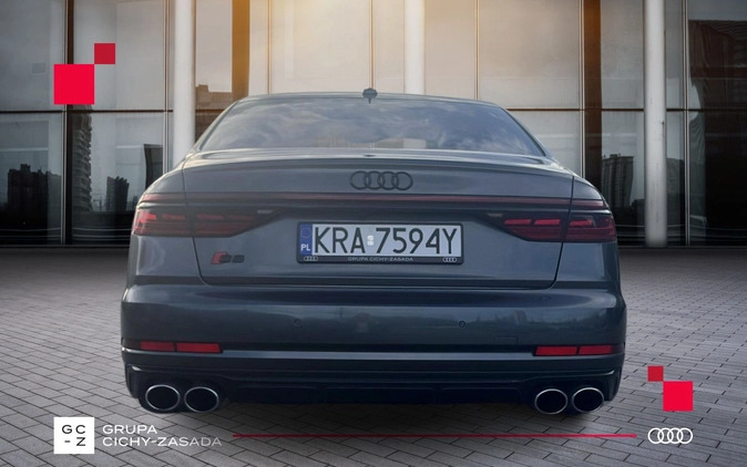 Audi S8 cena 569900 przebieg: 10066, rok produkcji 2022 z Sławno małe 529